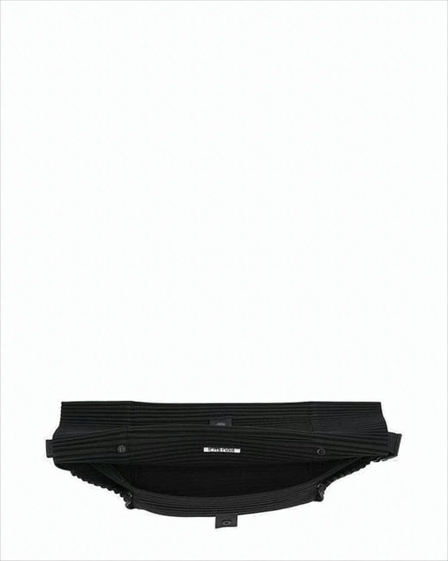 Pleated Texture Crossbody Bag