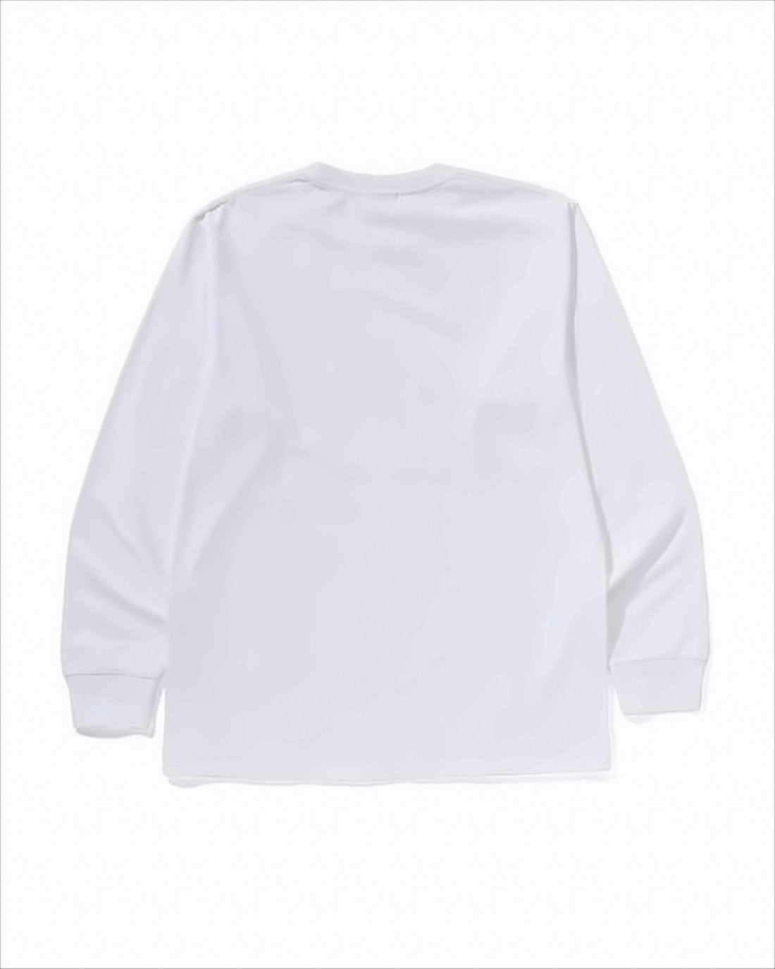 Minimalist Long-Sleeve T-Shirt with Subtle Logo Patch