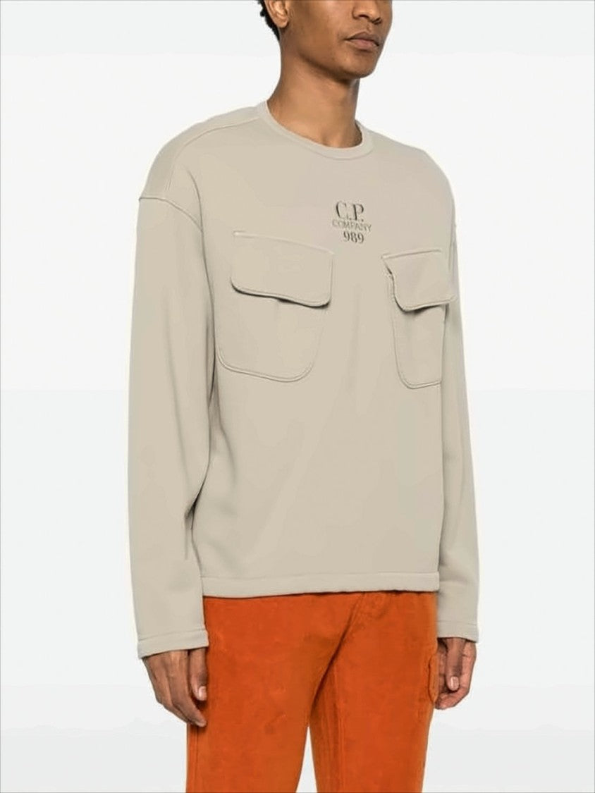 Relaxed Fit Long-Sleeve Shirt With Flap Pockets