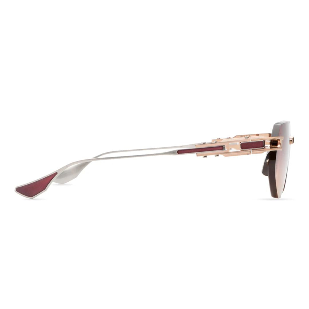 Grand-Imperyn Rimless Geometric Sunglasses with Gradient Lenses