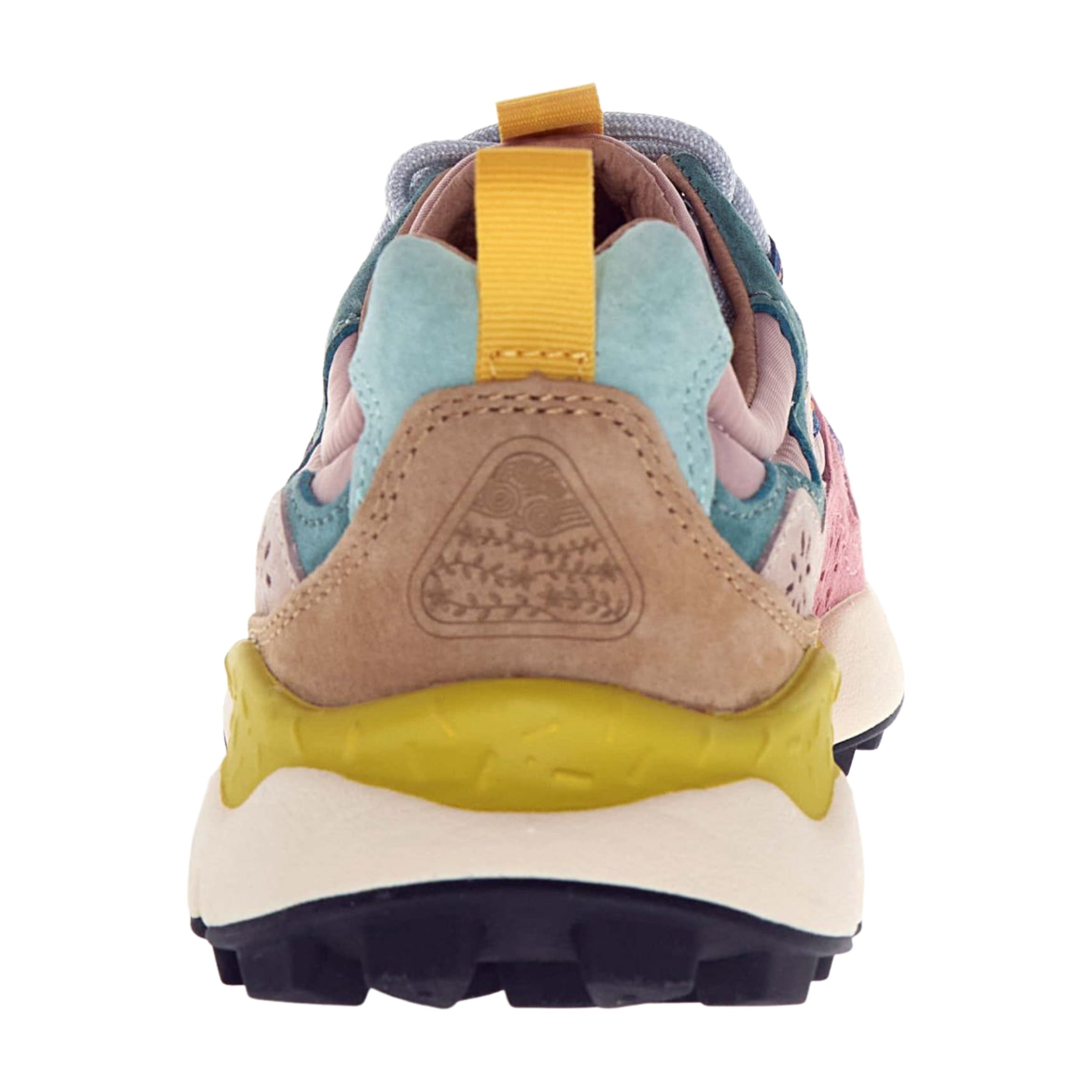 Yamano 3 Sneaker In Gray And Pink Technical Fabric