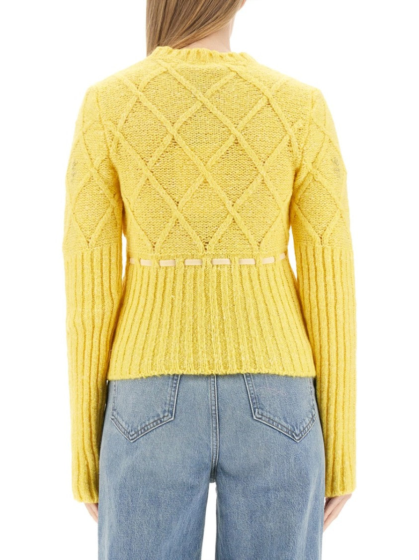 Textured Wool Jersey Knitwear