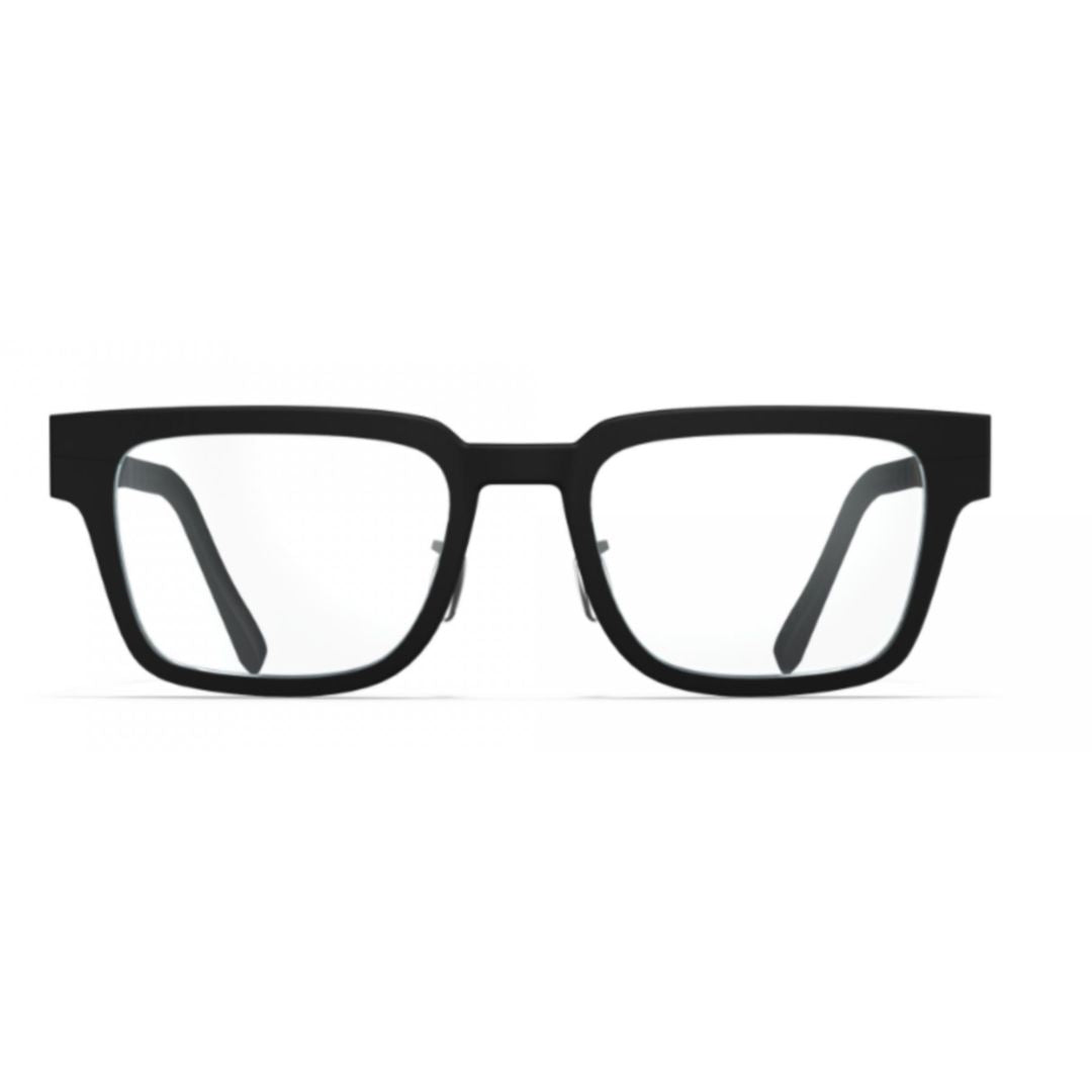 Bf1088 Mayfair Bold Rectangular Beta-Titanium Eyeglasses with Adjustable Nose Pads