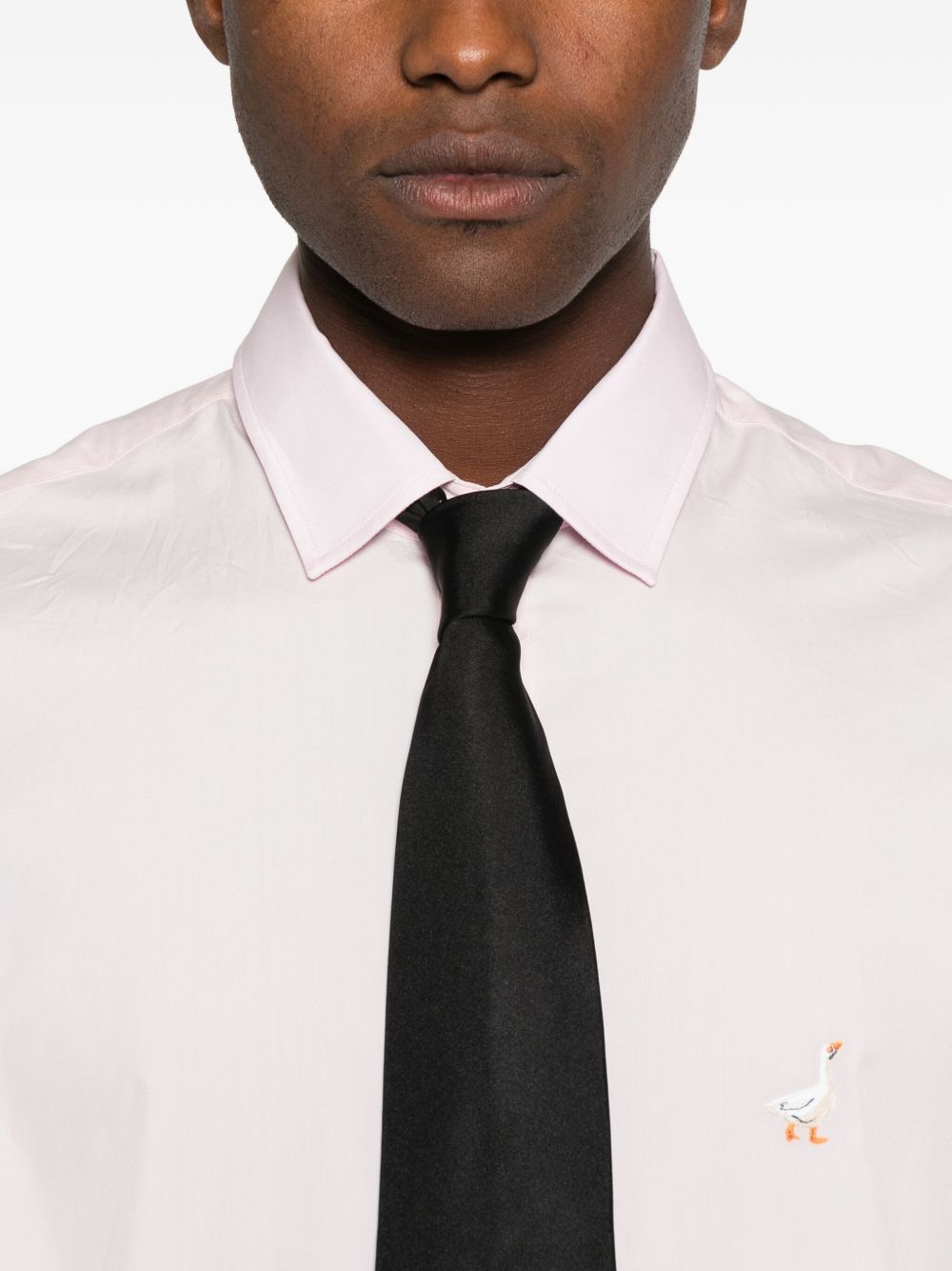 Long-Sleeved Cotton Shirt