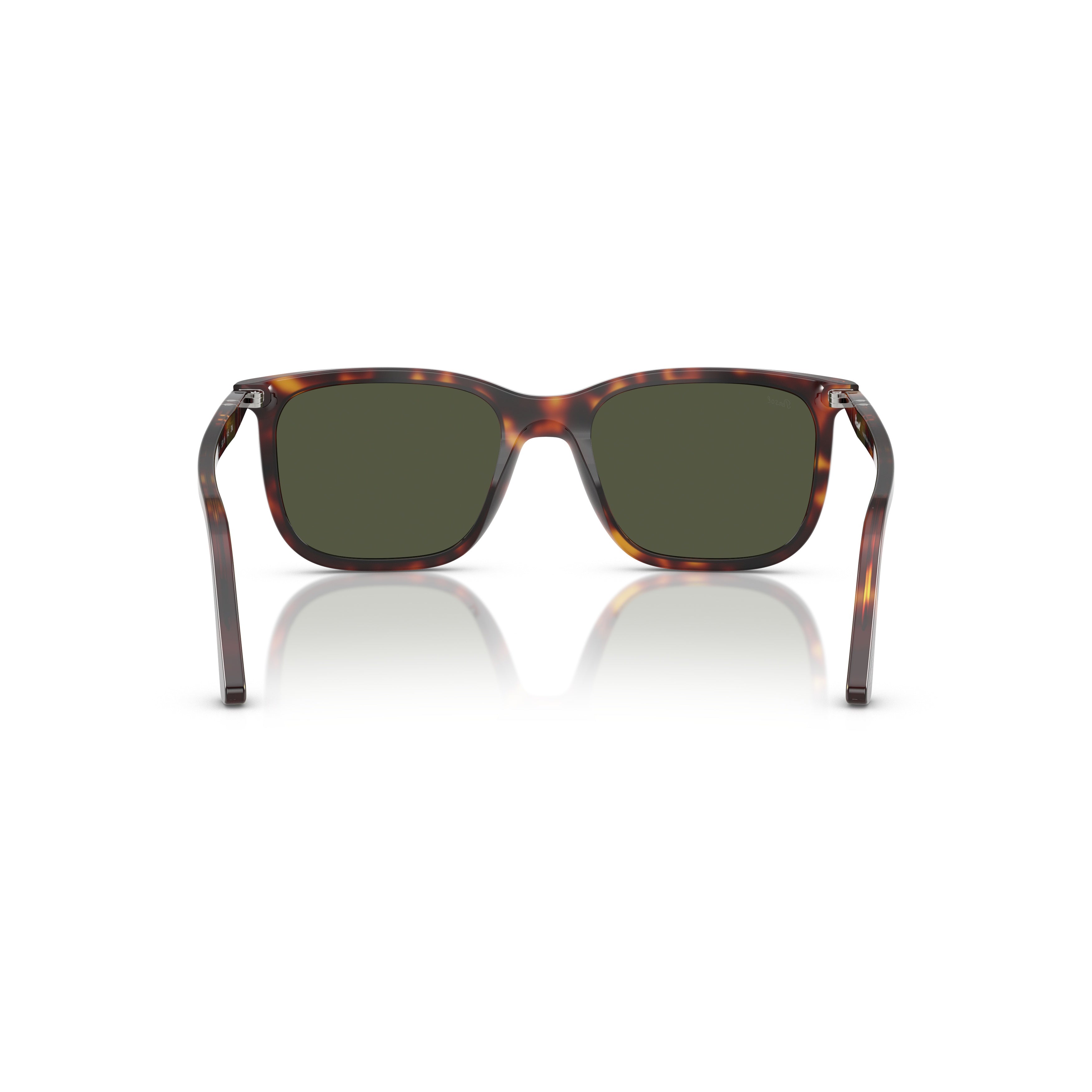 0po3357s Square Frame Tortoiseshell Acetate Sunglasses