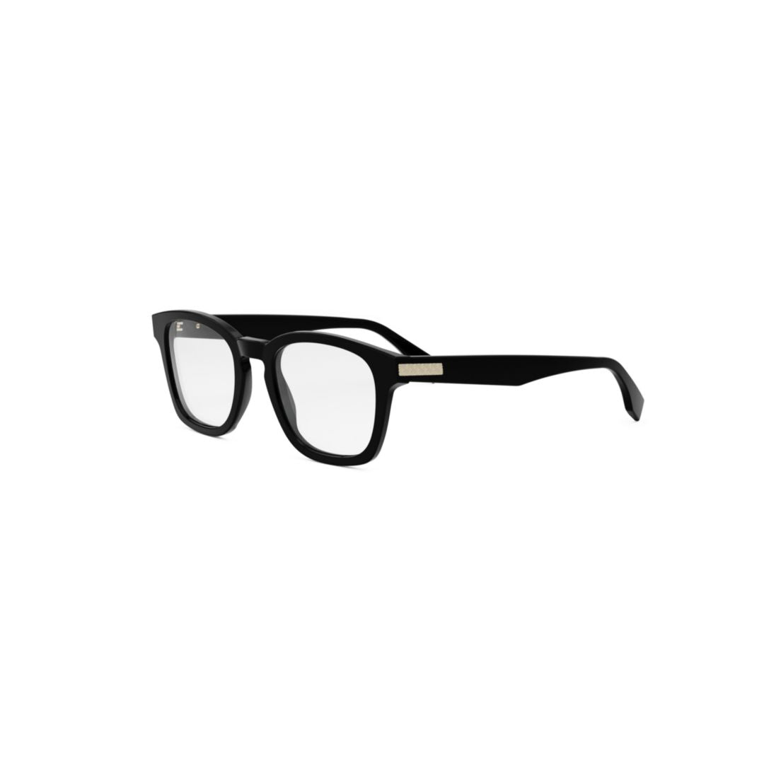 Fe50097i Bold Rectangular Acetate Frame Eyeglasses