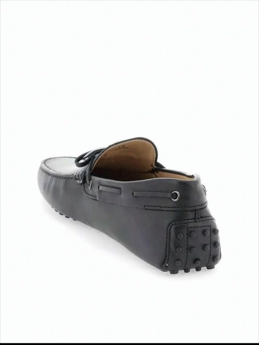 Calf Leather Loafers with Moccasin Toe