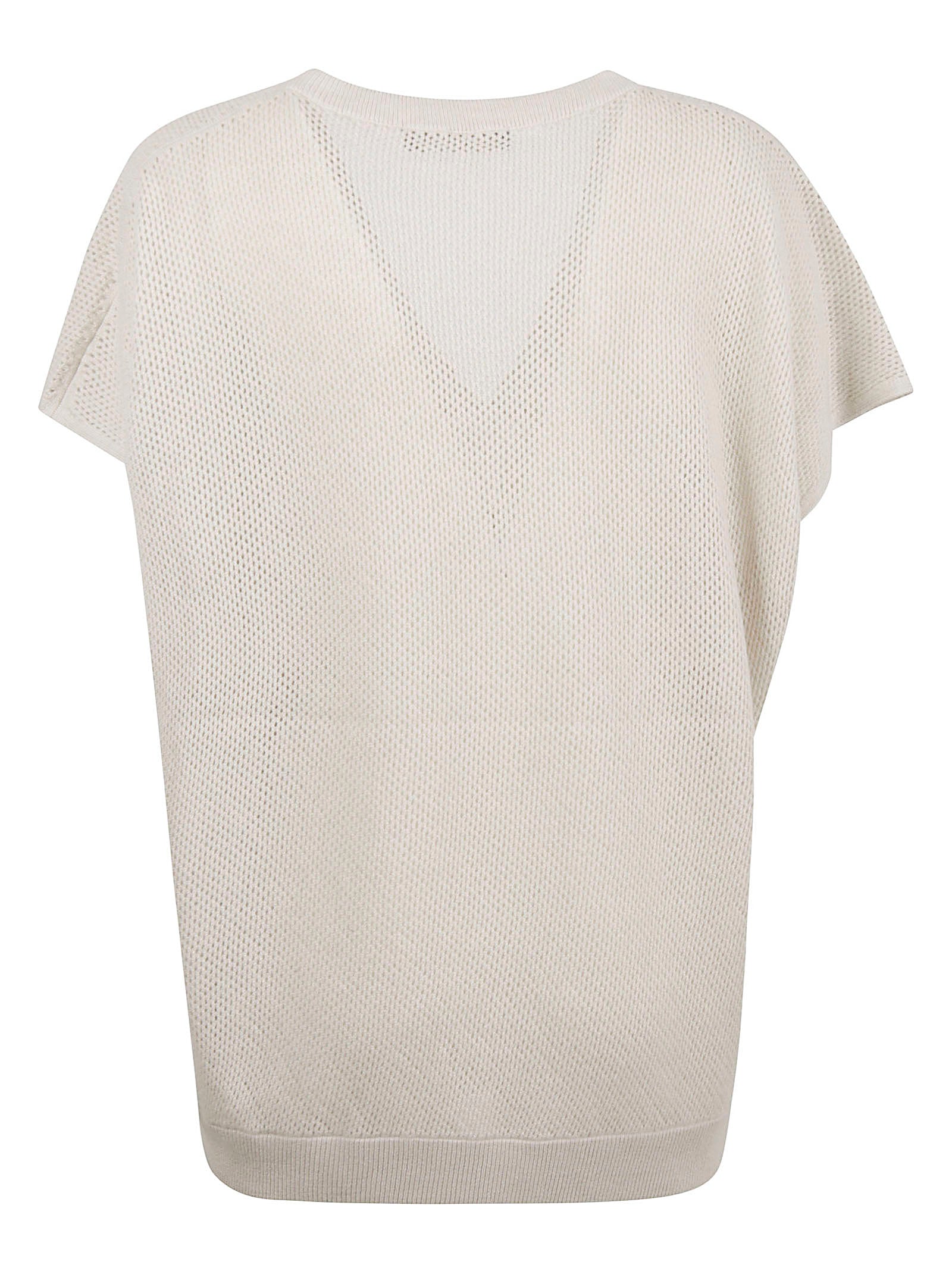 Classic Beige Wool Top with Soft Texture