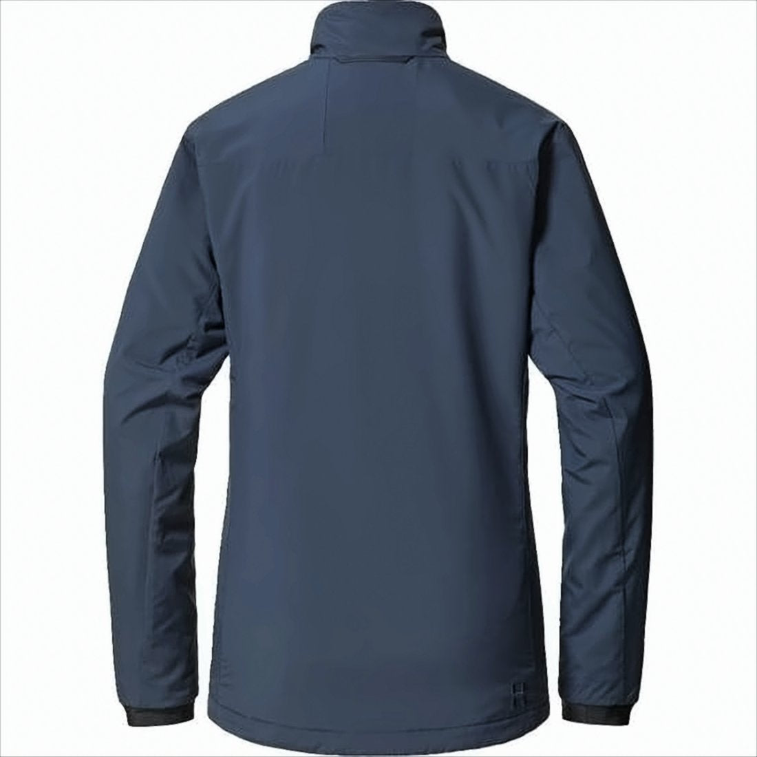 High Collar Fitted Jacket with Matte Finish