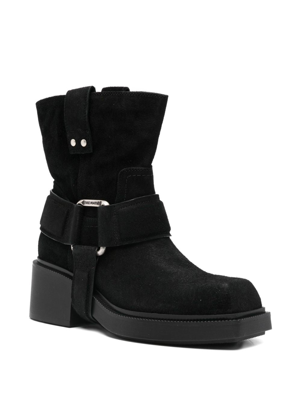 Pull-On Black Boots