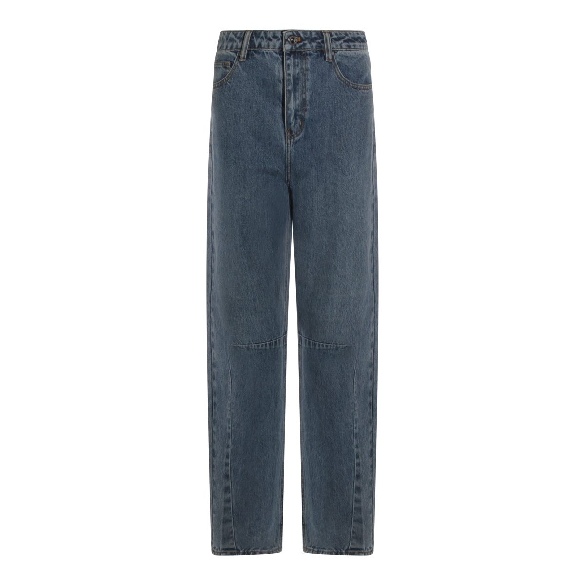 Blue Cotton Jeans
