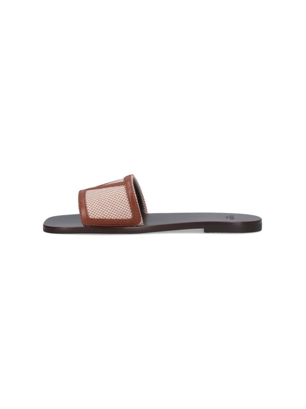 Superstar' Slide Sandals – Black/Beige