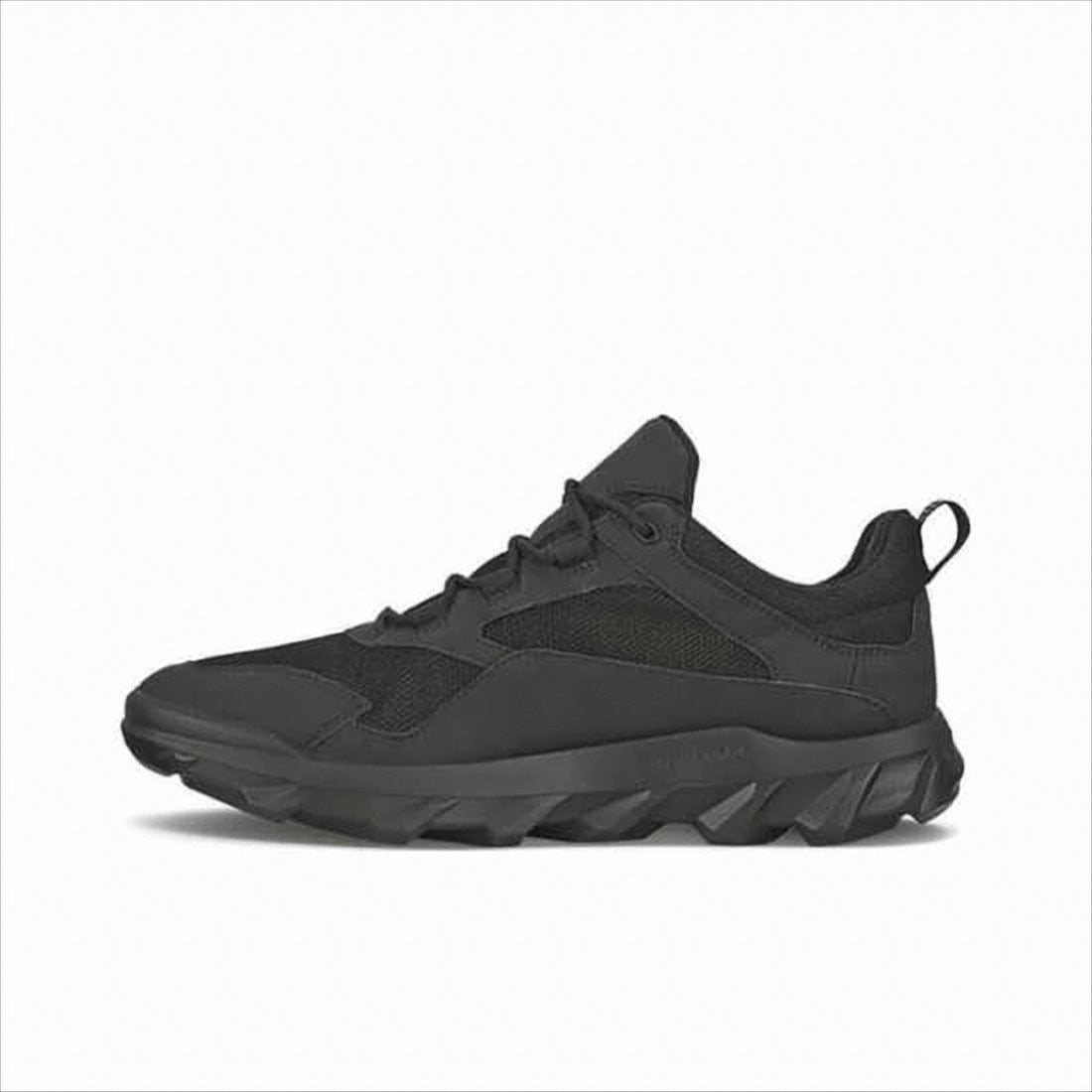 Black Sneakers with Breathable Fabric