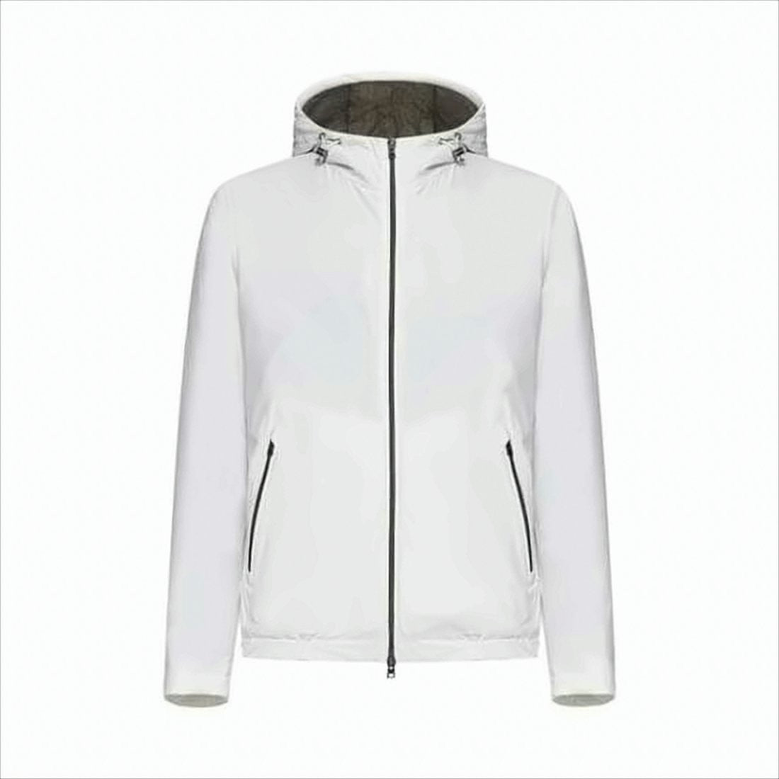 Lightweight Hooded Jacket With Minimalist Design