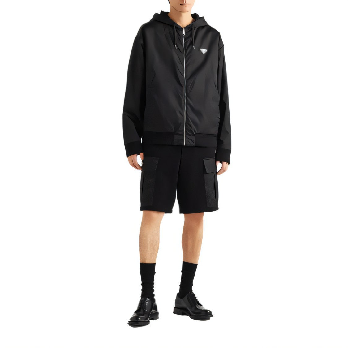 Zip-Up Hooded Jacket
