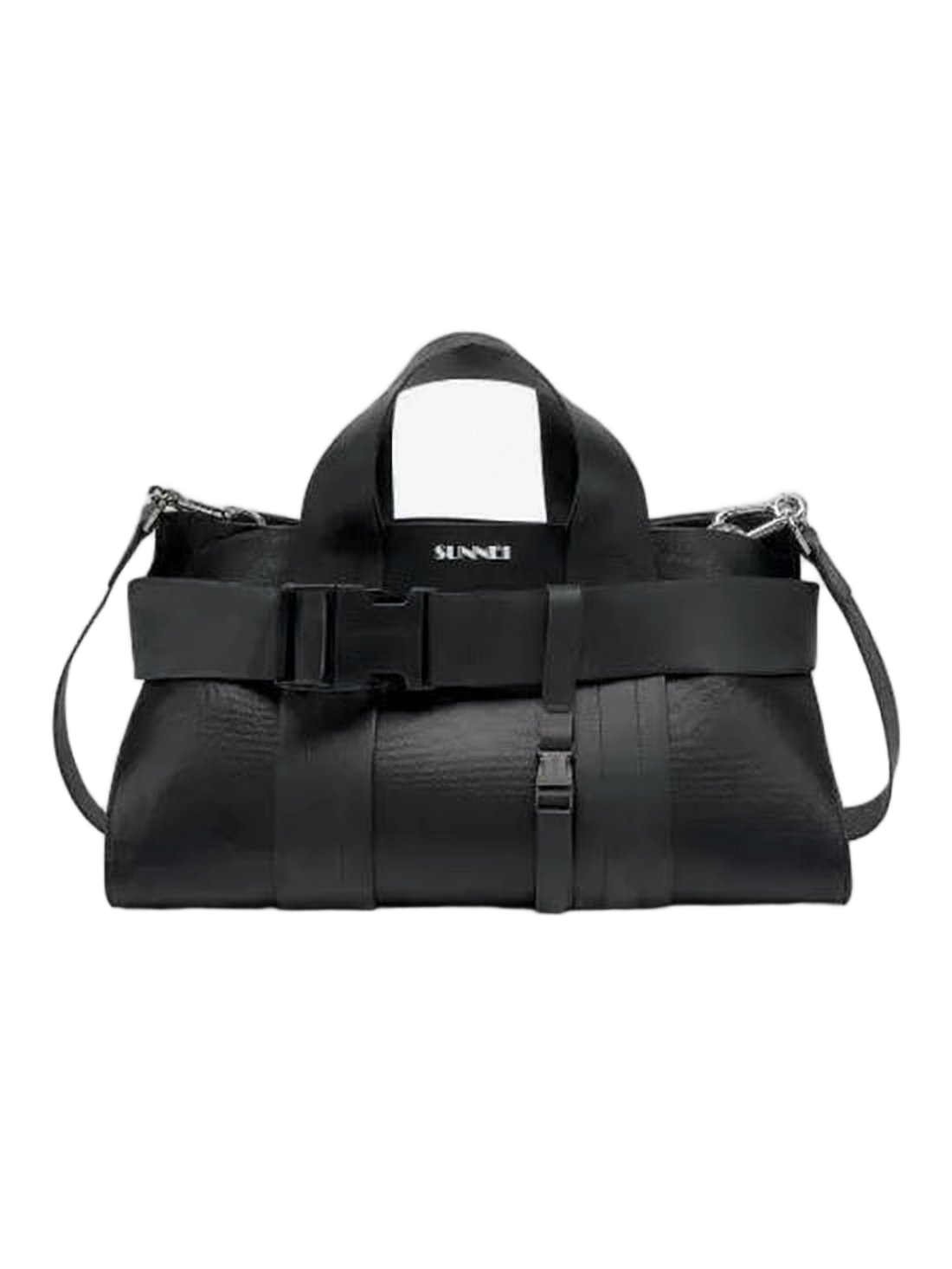 Elongated Shoulder Bag with Adjustable Strap