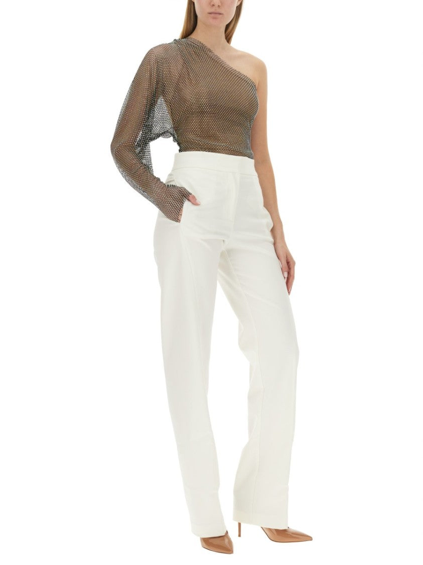 One-Piece Top With Draped Sleeve