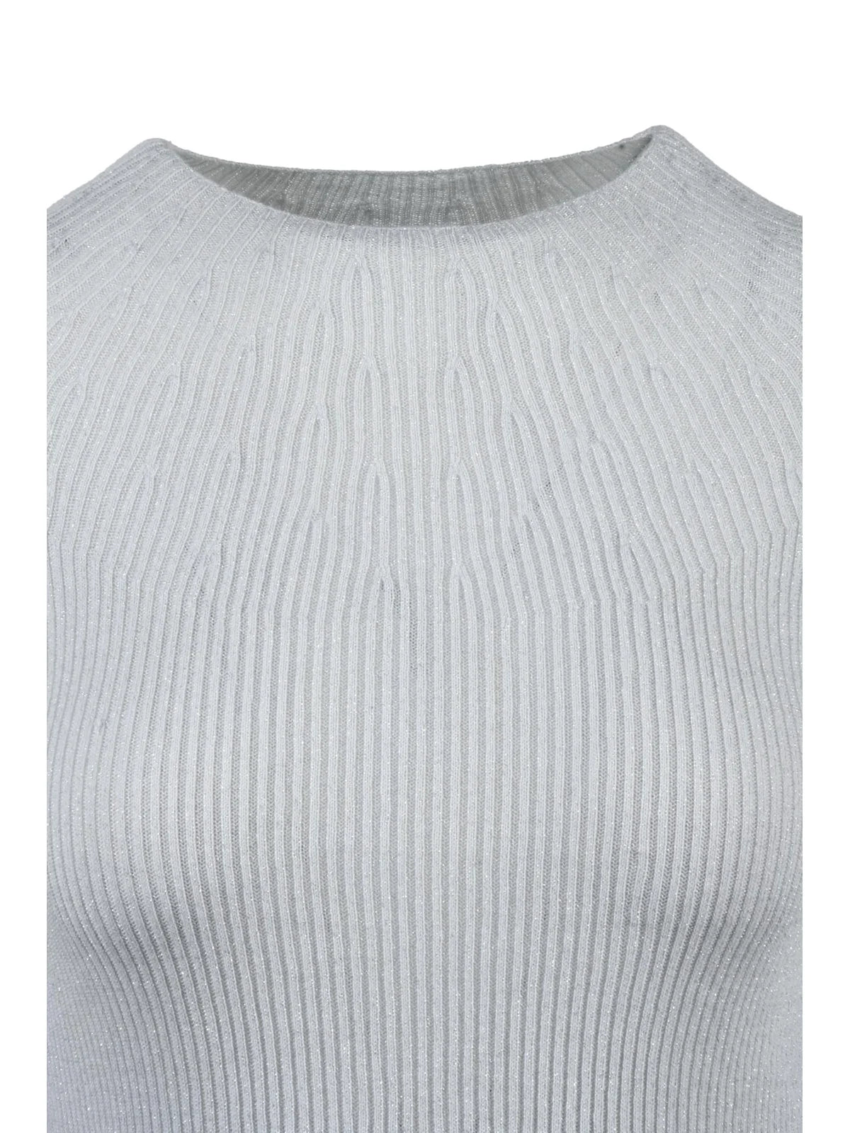 Light Grey Cotton Polyester Polyamide Under Jacket