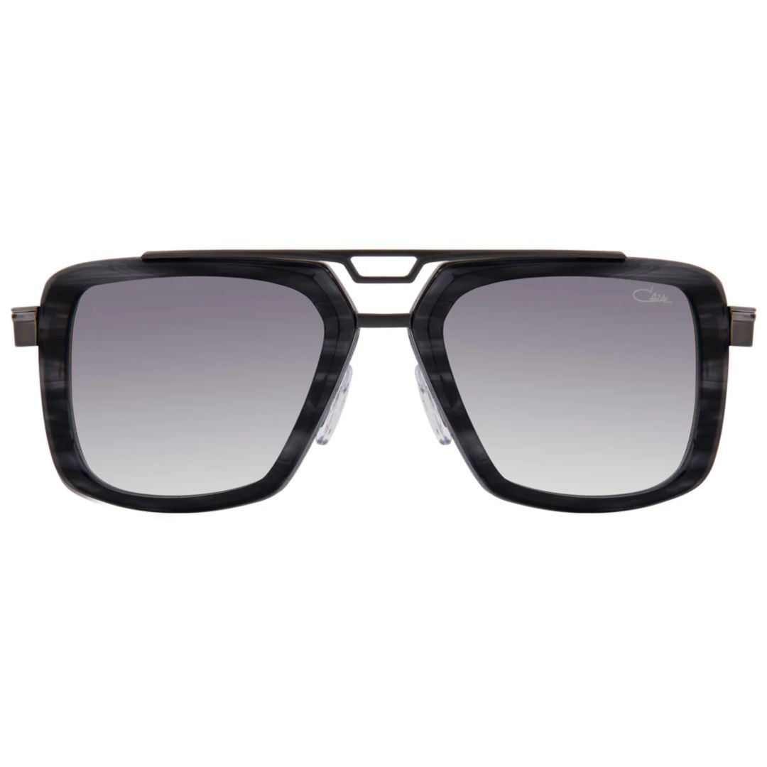Mod 9104 Square Frame Sunglasses with Double Bridge