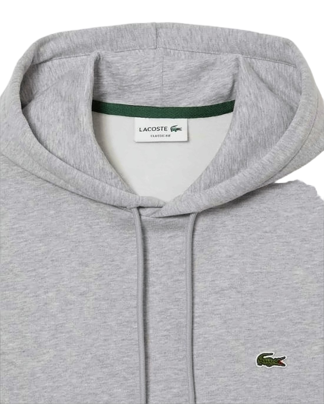 Grey Pullover Hoodie with Front Kangaroo Pocket