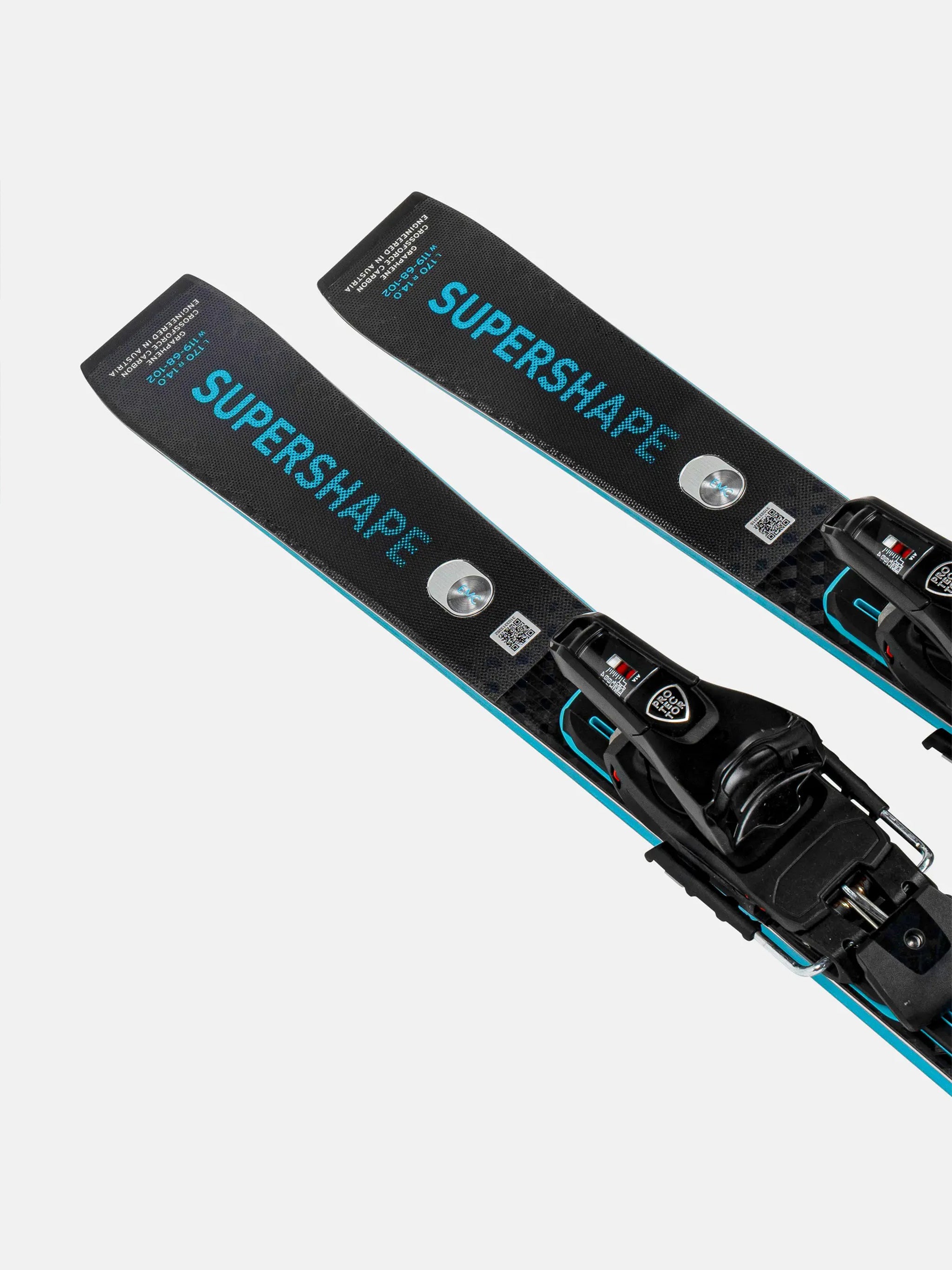 Black Supershape E-Speed Performance Skis
