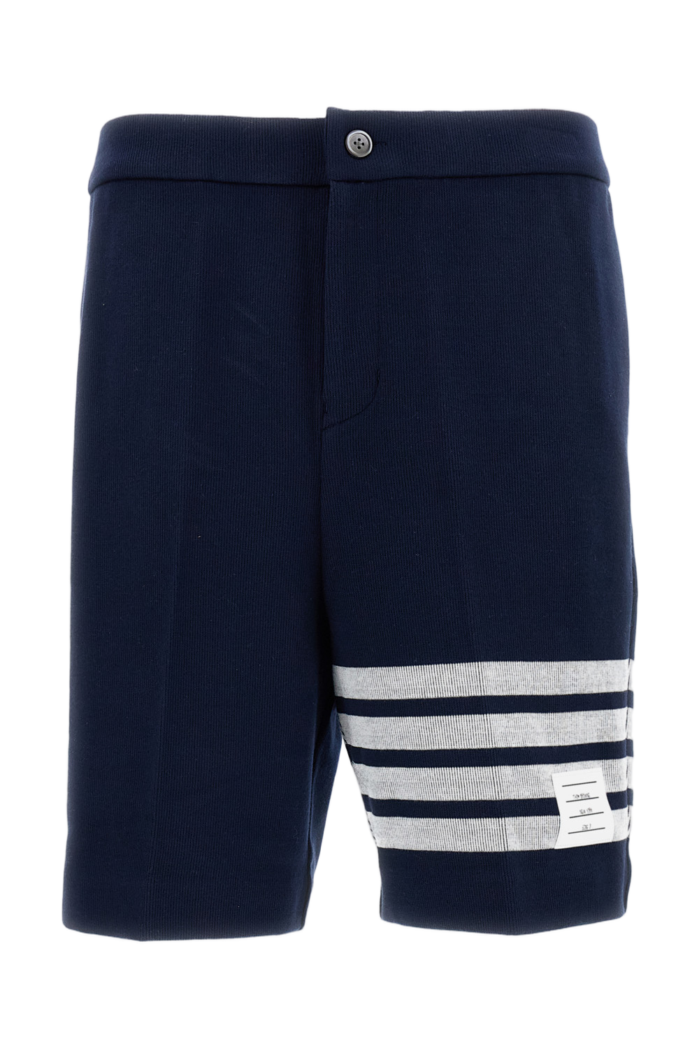 Classic Blue Shorts with Clean Silhouette