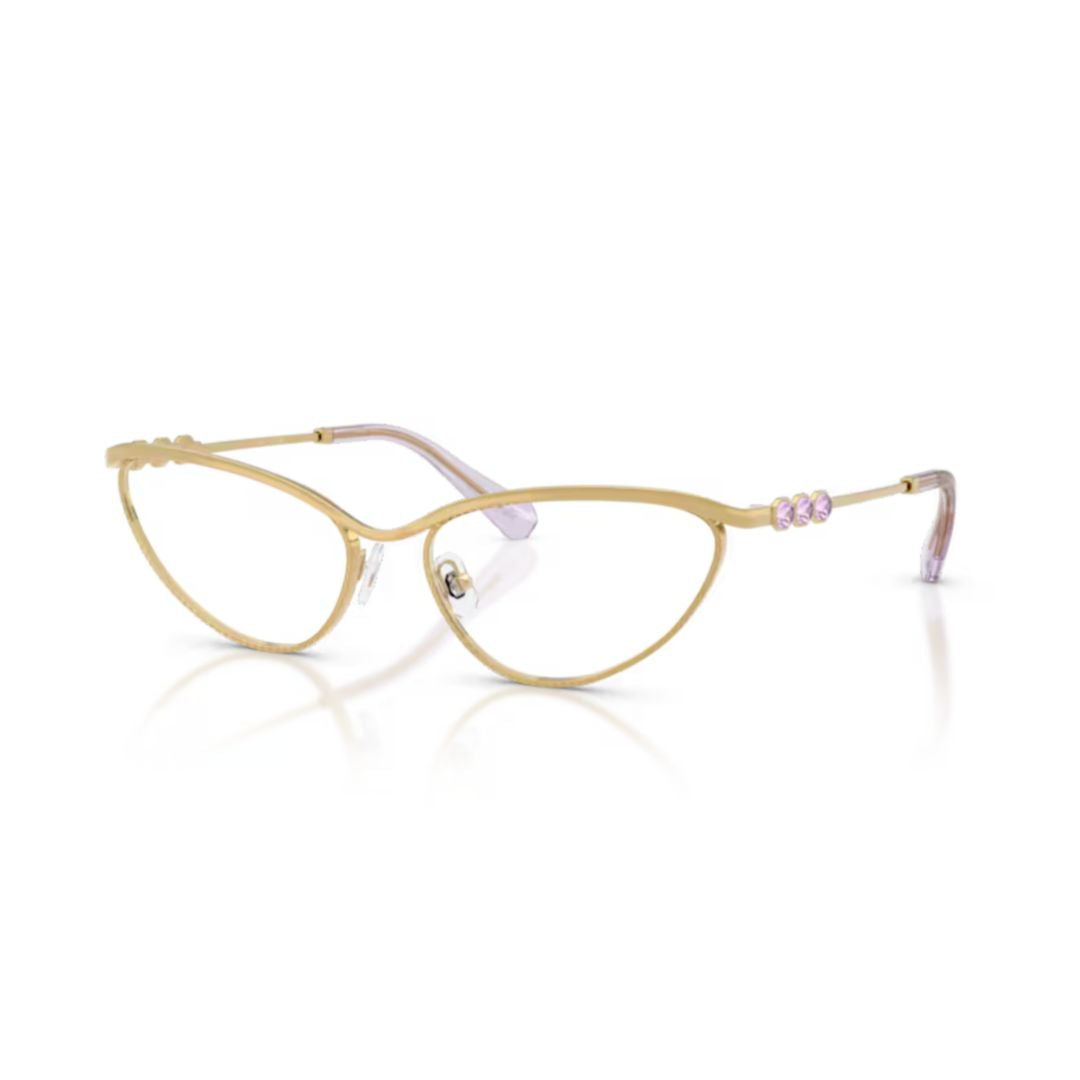 0sk1027 Cat-Eye Metal Frame Eyeglasses