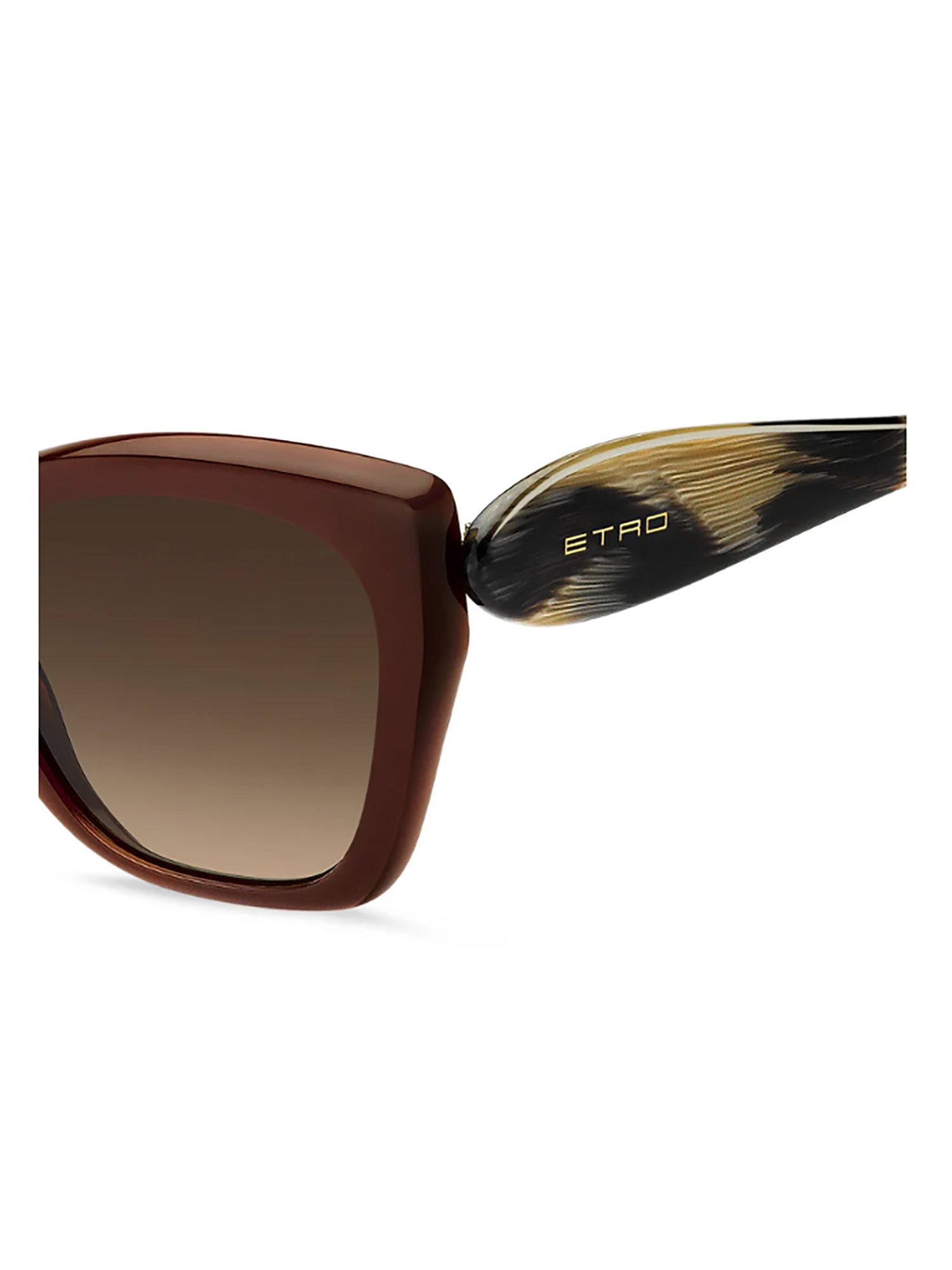 Bold Cat-Eye Sunglasses With Tortoiseshell Temples