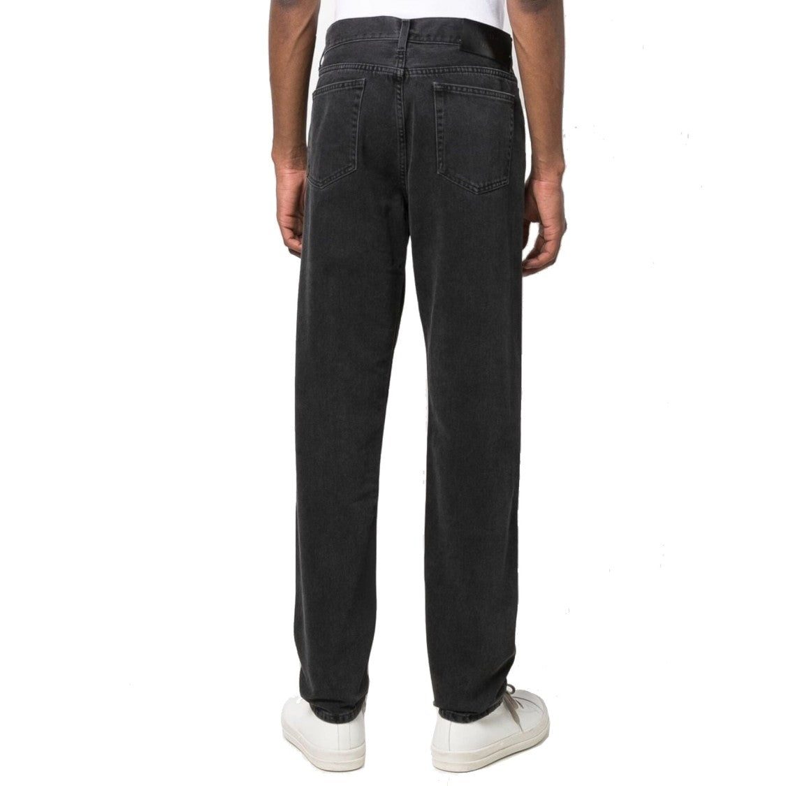 Straight Leg Slim Fit Denim Jeans