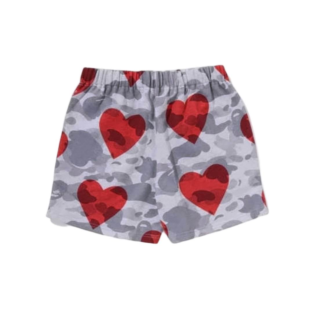 Grey Camouflage Shorts