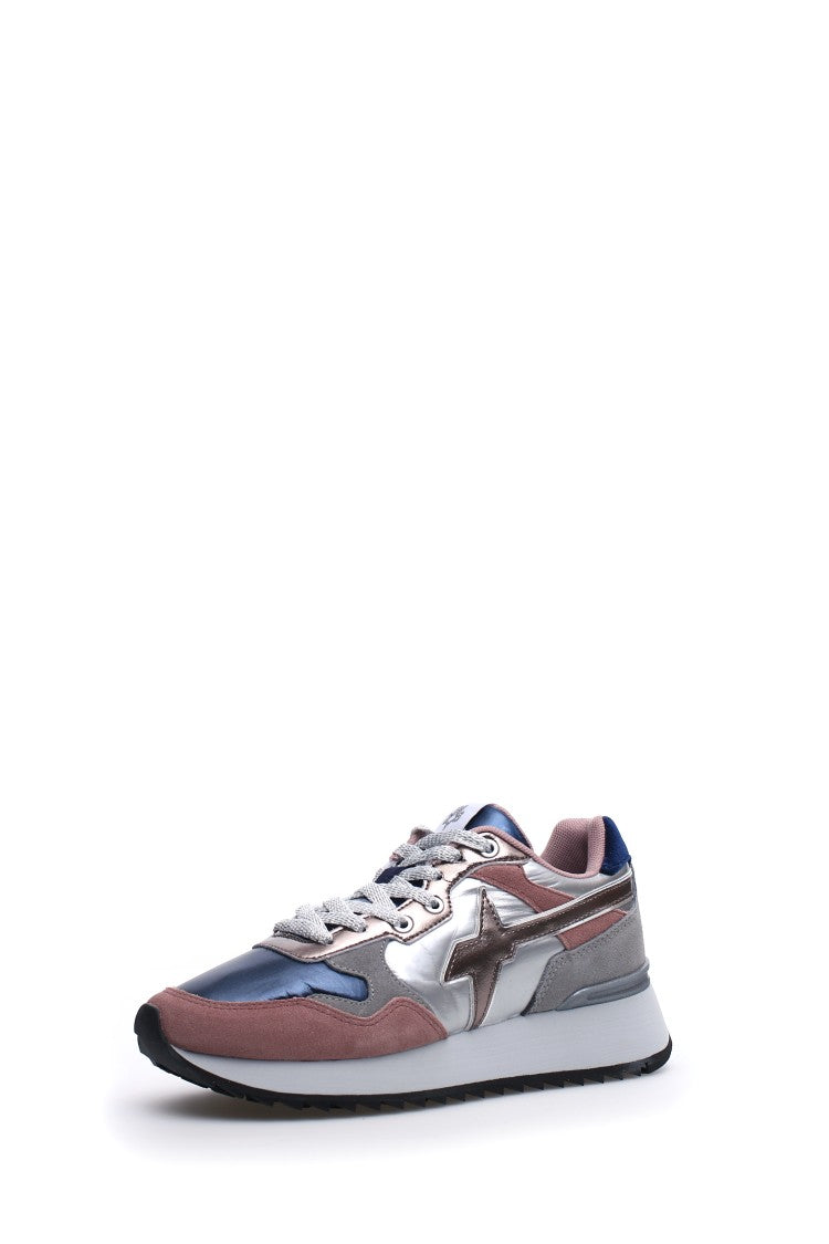Technical Fabric And Eco Leather Sneaker