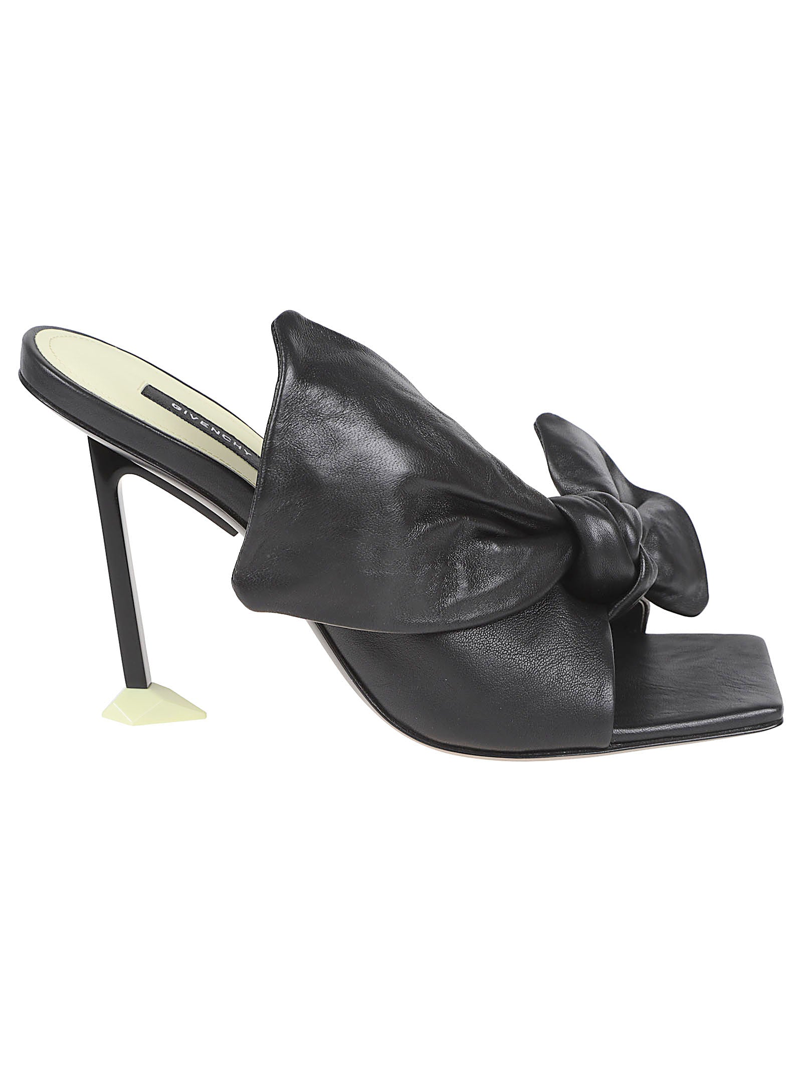 Open Toe Sandals with Oversized Bow Detail