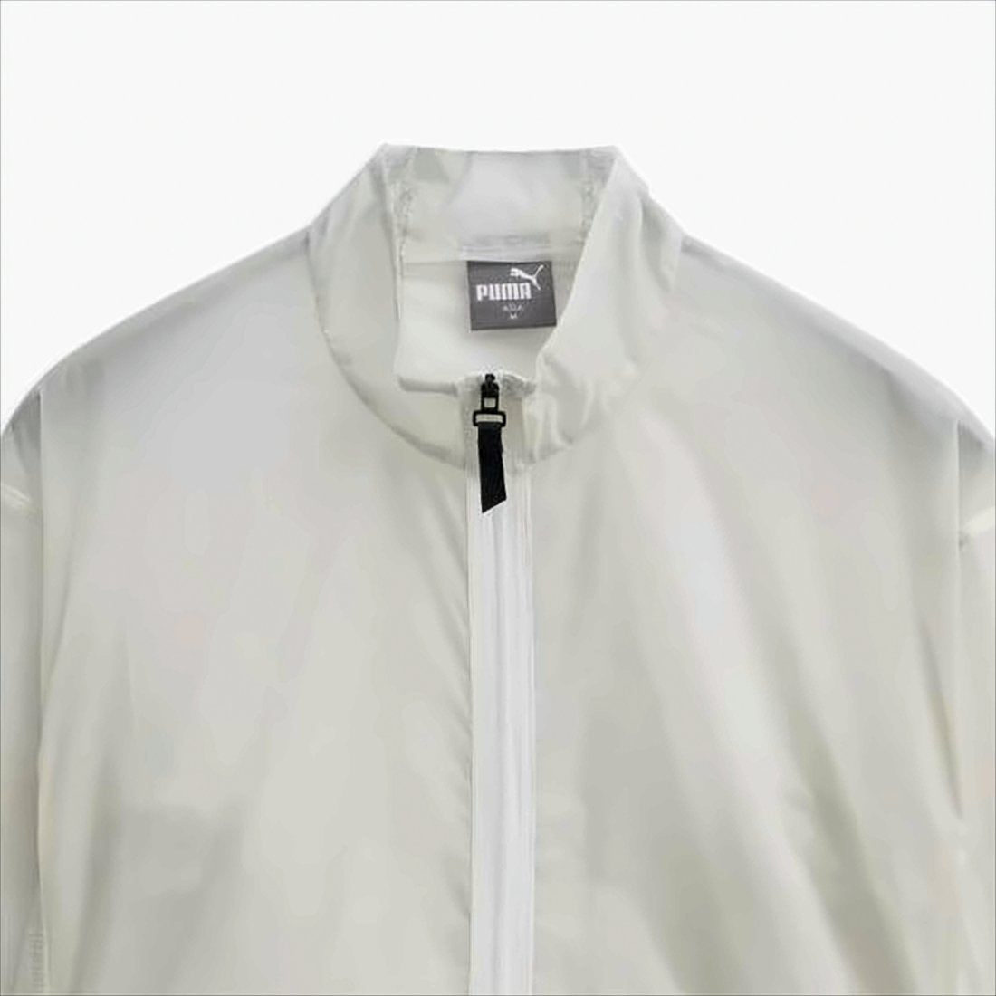Sheer Lightweight Jacket with Stand Collar