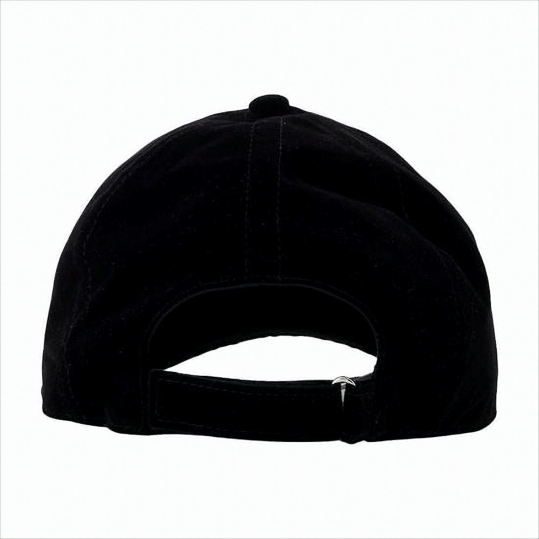 Structured Black Baseball Cap