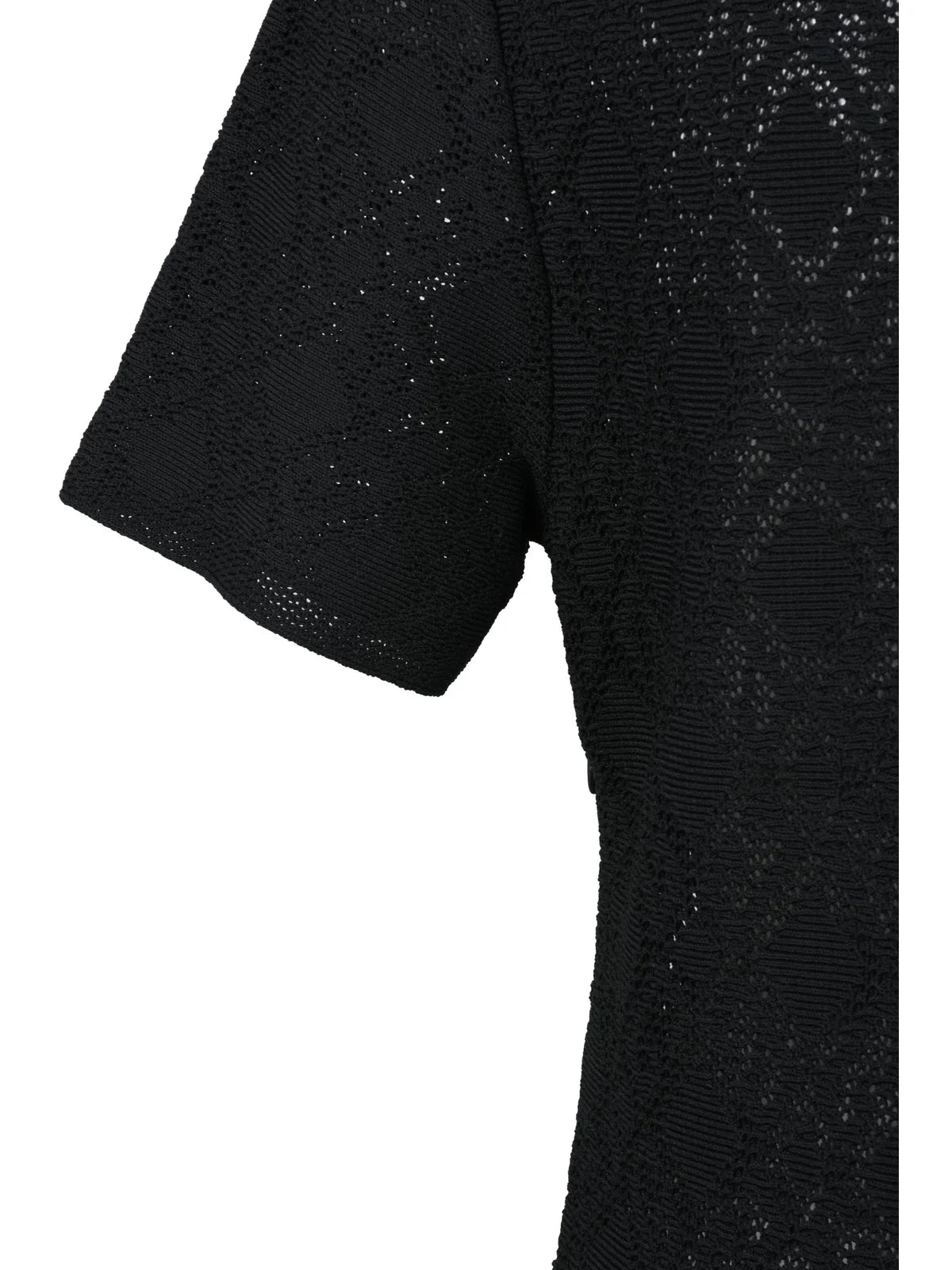 Tricot Dress Viscose Black