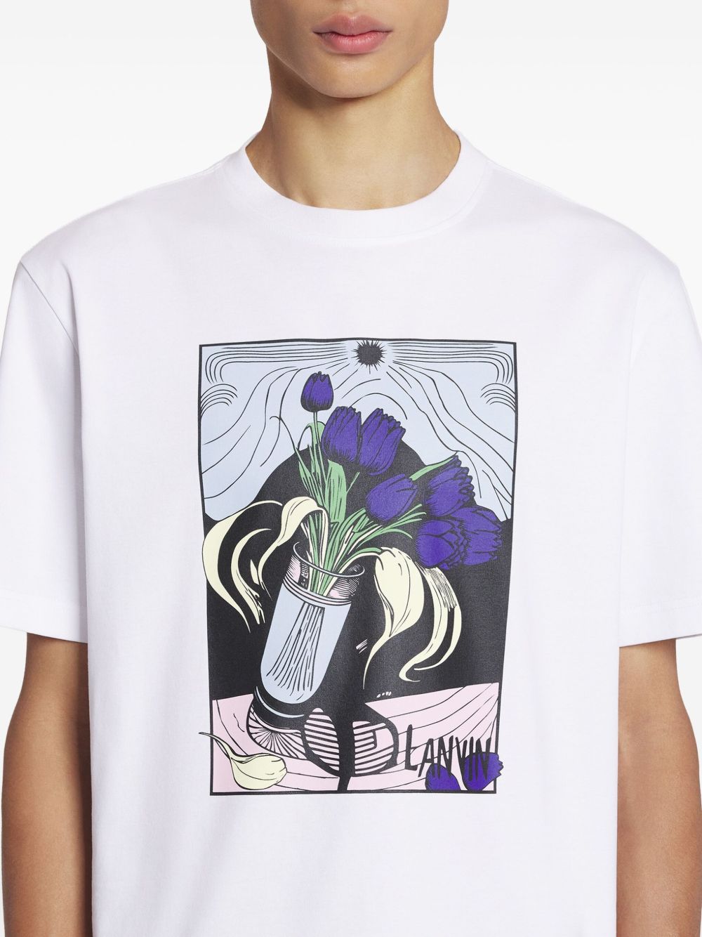 Crew Neck Graphic T-Shirt