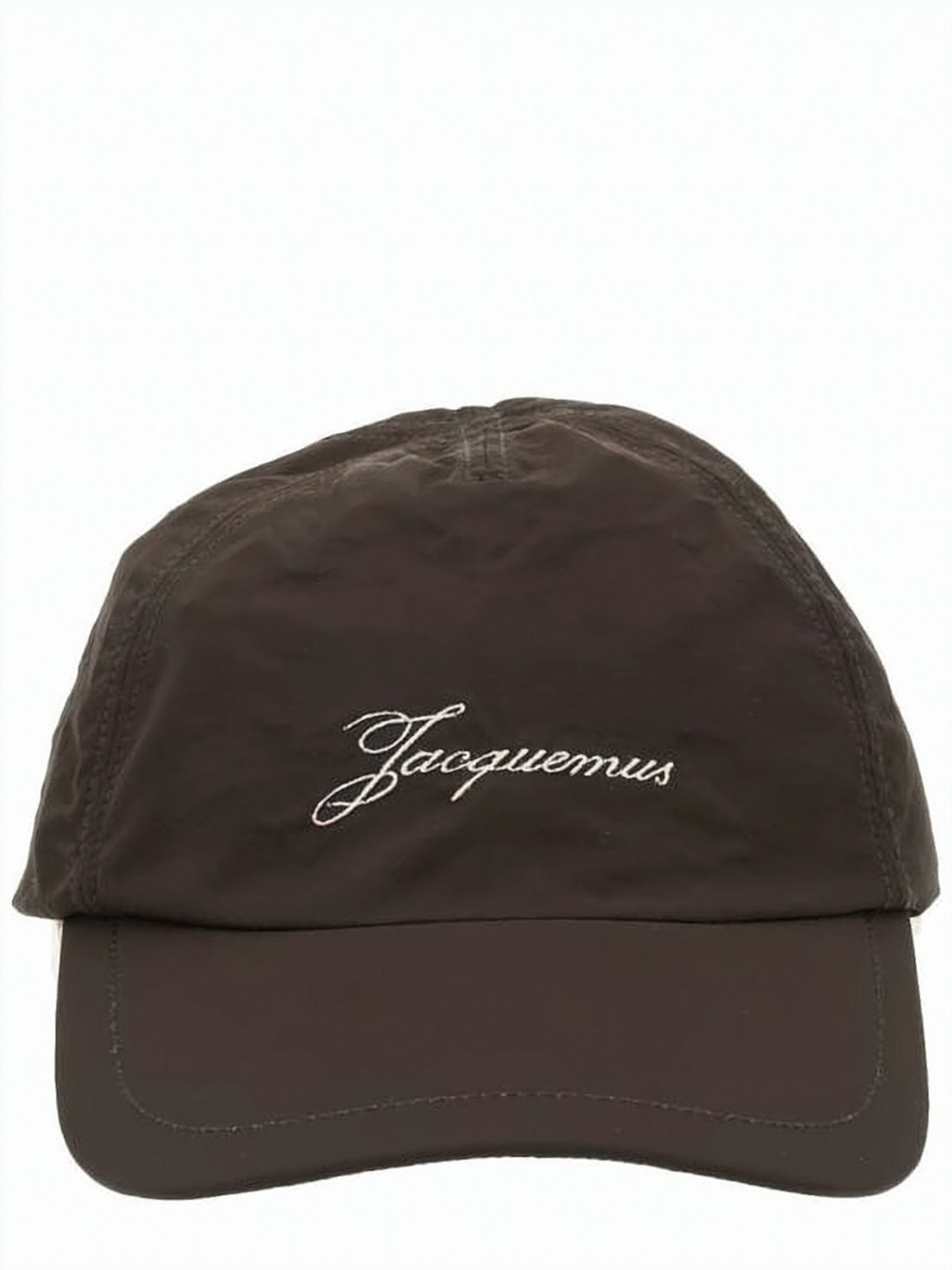 Nylon Ball Cap with Curved Brim