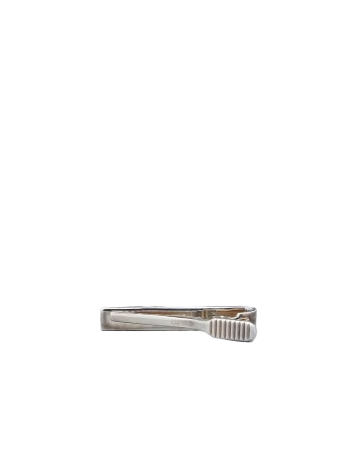 Sleek Silver Tie Clip