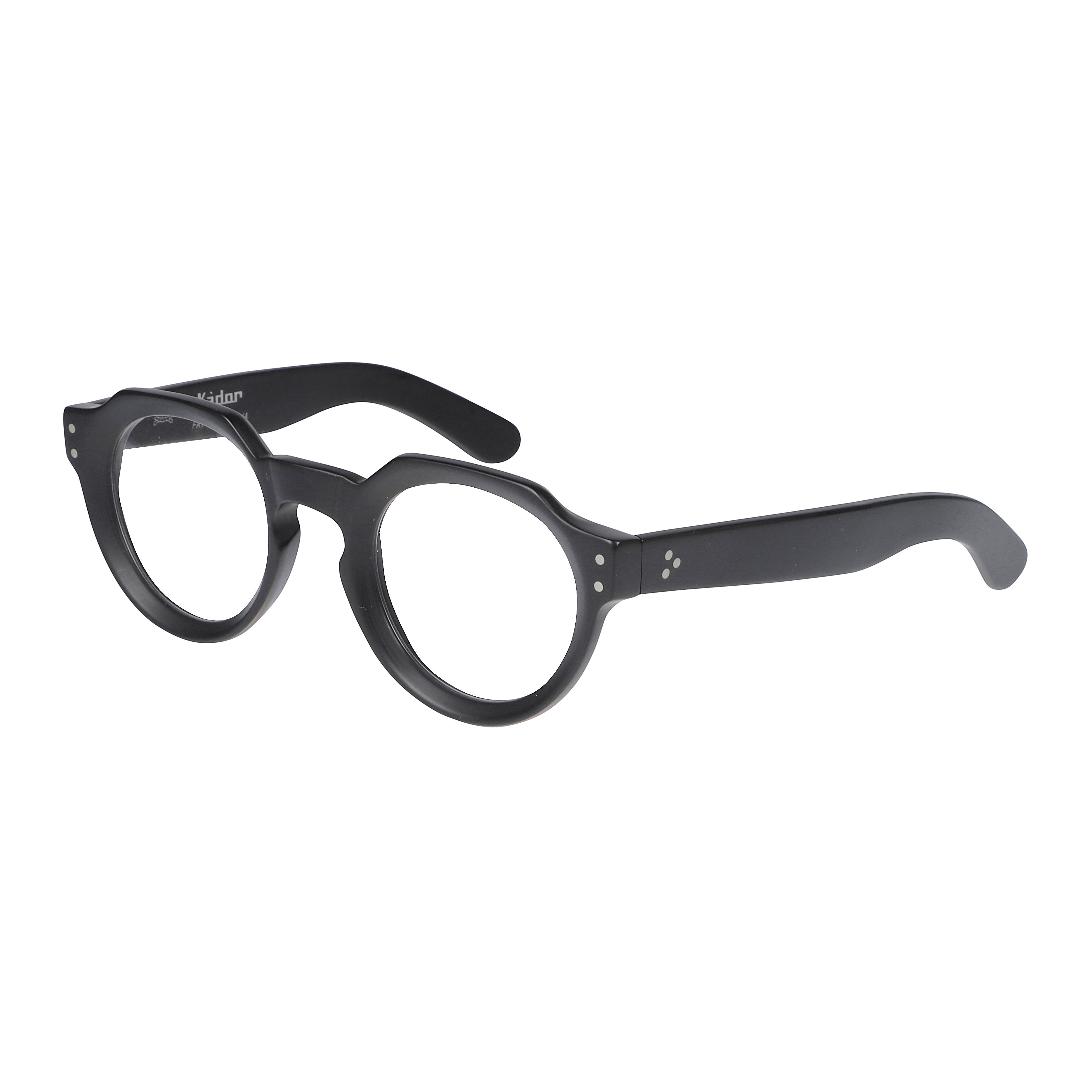 Spike Bold Rounded Sunglasses with Keyhole Bridge