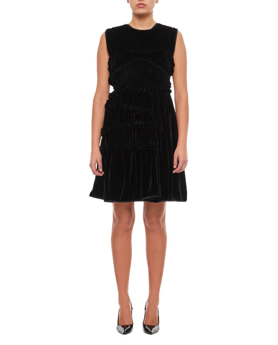 Uki Sleeveless Velvet Dress