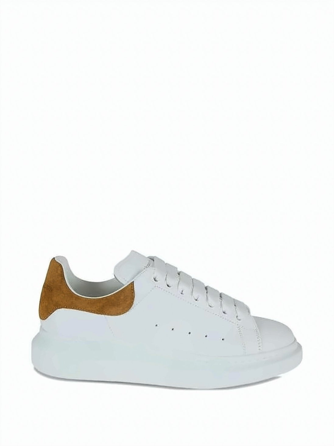 Oversized White Calfskin Sneakers