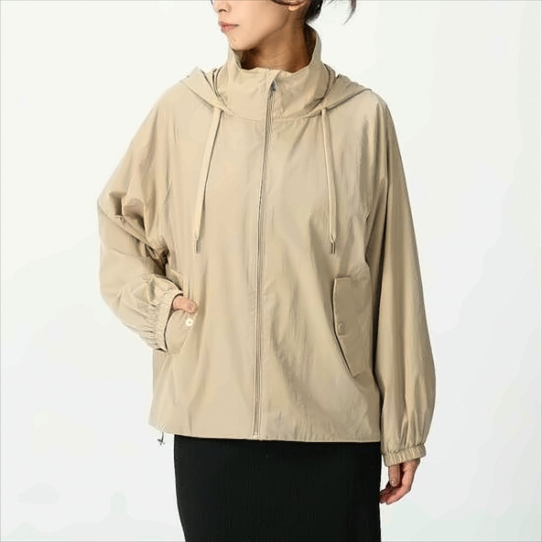 Relaxed-Fit Hooded Polyamide Jacket