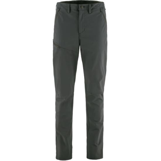 Mid-Rise Tailored Straight Pants With Smooth Finish