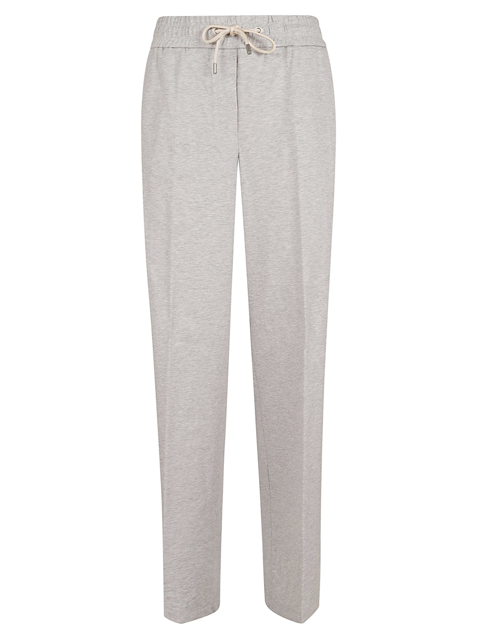 Tailored Trousers with Elastic Waistband