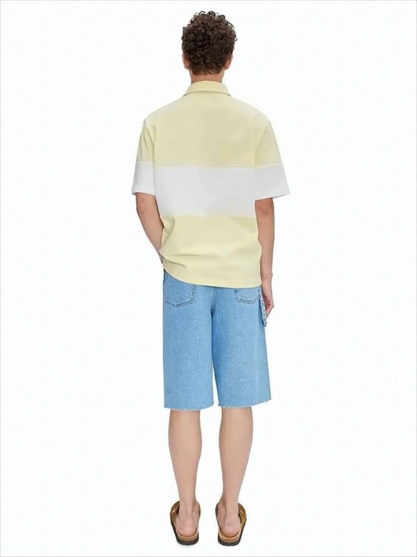 Light Blue Denim Shorts