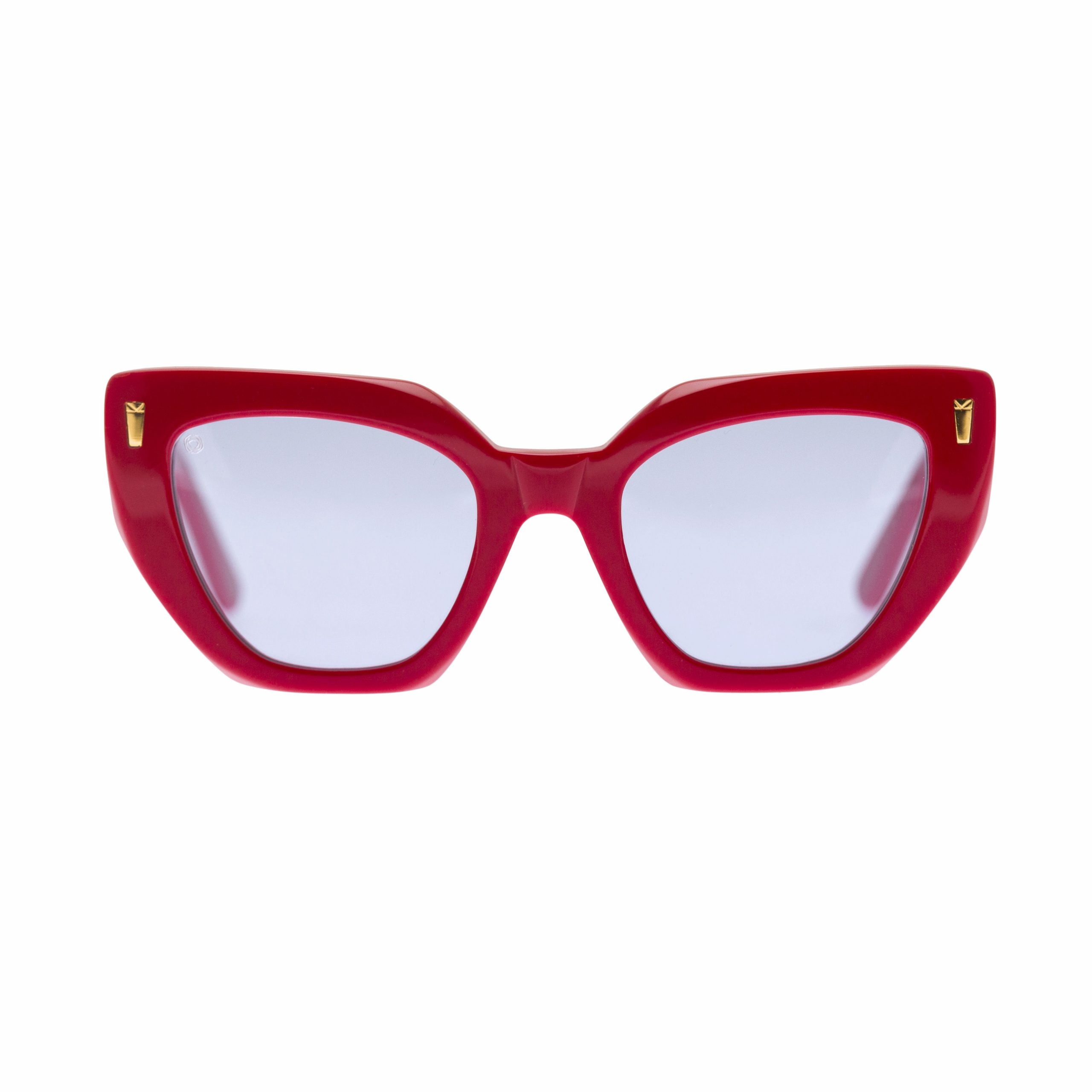 Ipanema Col 4 - Sunglasses Oversized Cat-Eye Sunglasses with Gold Accents