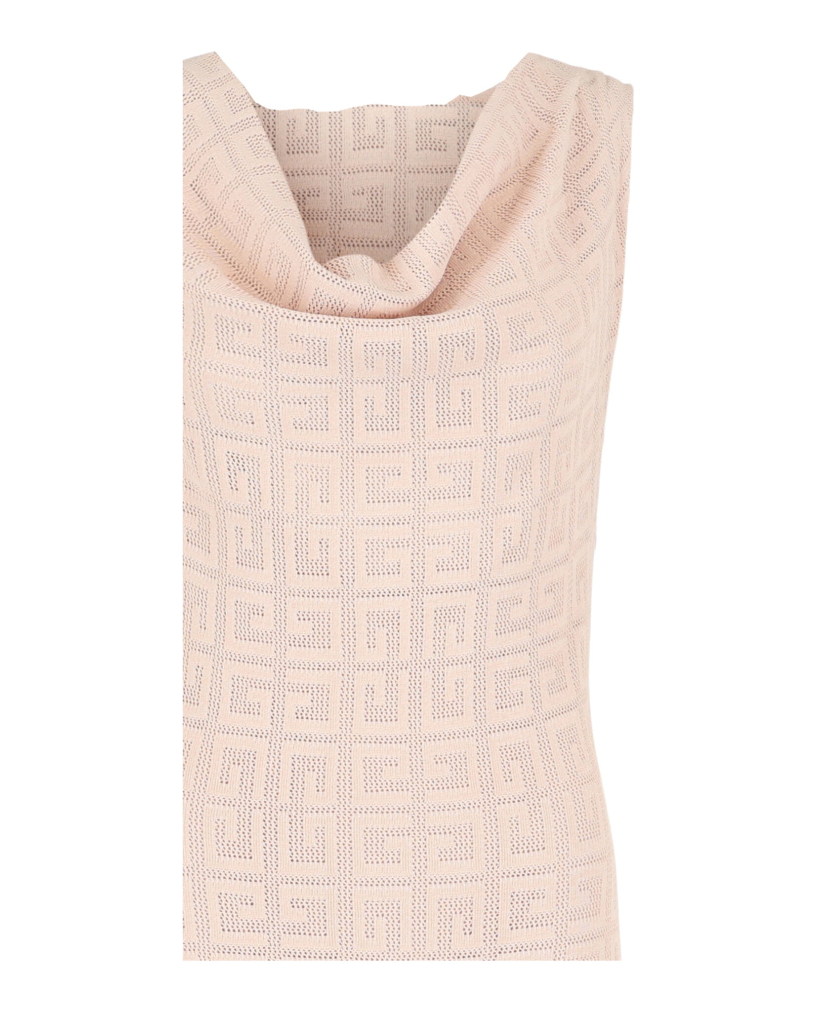 4g Monogram Draped Midi Dress