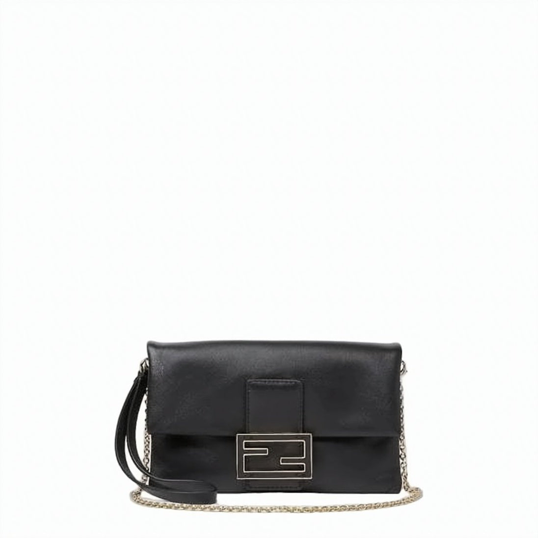 Rectangular Lambskin Shoulder Bag