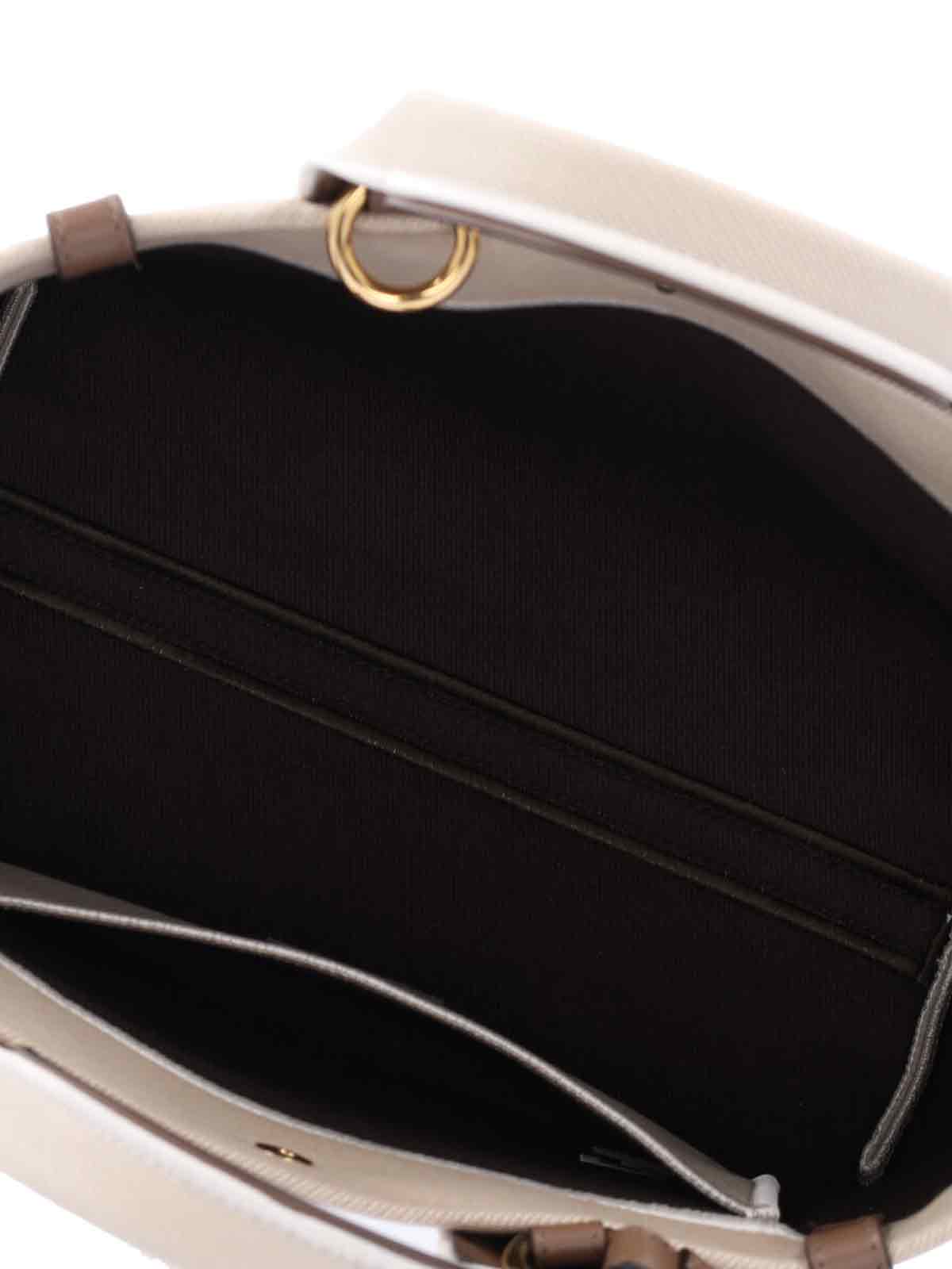 "Carry" Small Tote Bag, In Beige Organic Cotton