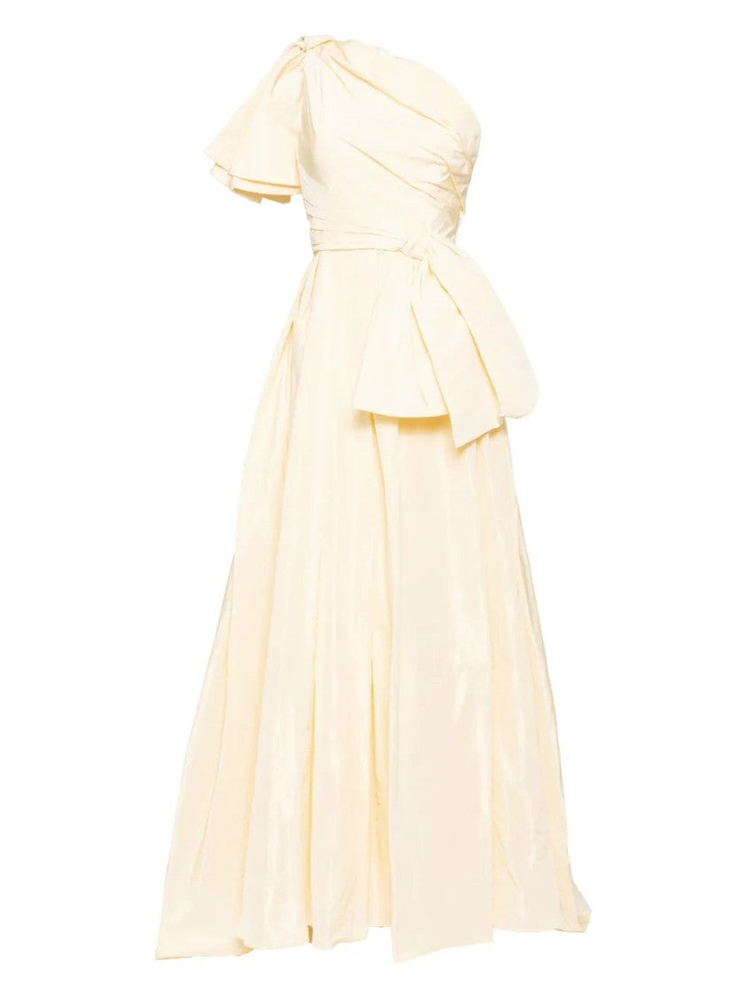 Aqua Sky Taffeta Evening Dress